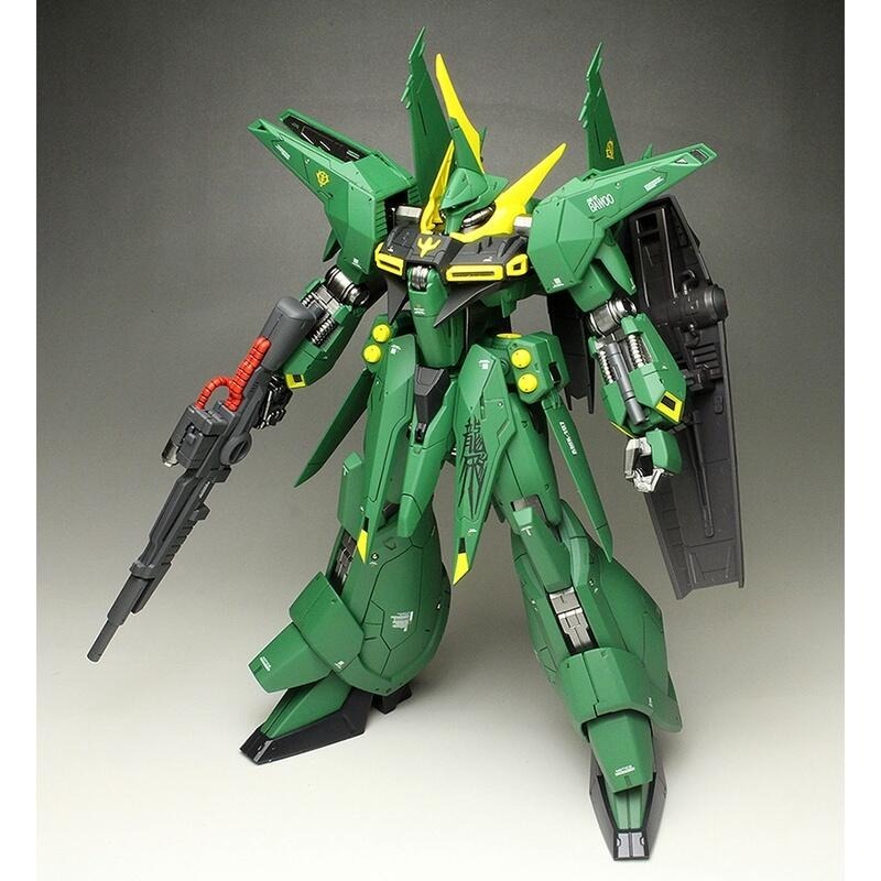 [BANDAI正品] HGUC 031 1/144 HG AMX-107 BAWOO 巴烏量產型 可變形 巴烏-細節圖2