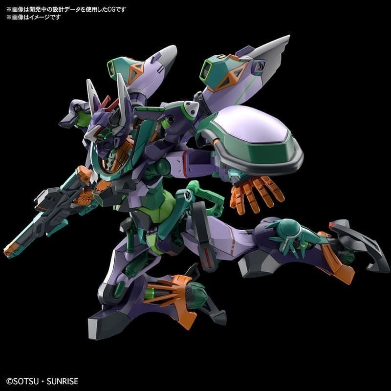 [BANDAI正品]GQuuuuuuX 08 HG 1/144 GFreD GQuuuuuuX 2號機 涅安-細節圖9