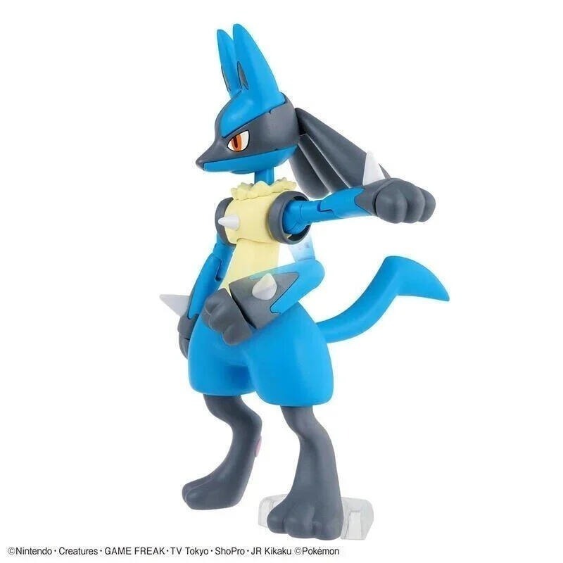 [BANDAI正品有銀標紙證]寶可夢 44 利歐路 & 路卡利歐 Pokémon PLAMO 收藏集 神奇寶貝 模型-細節圖8