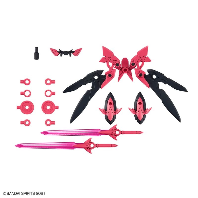 [BANDAI正品]30MS 19 緹雅夏 大麗花裝 顏色B 組裝少女輕作戰 組裝模型-細節圖8