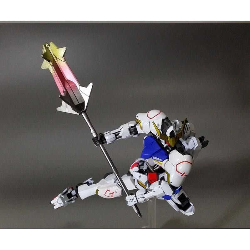 [BANDAI正品] 鐵血的孤兒 HG IBO 001 1/144 獵魔鋼彈 GUNDAM BARBATOS 巴爾巴托斯-細節圖5