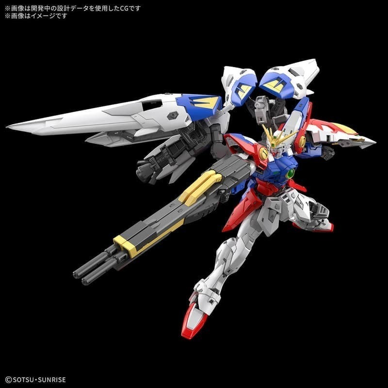 [BANDAI正品]1/144 RG 43 飛翼鋼彈零式 WING GUNDAM ZERO 新機動戰記鋼彈W 組裝模型-細節圖6