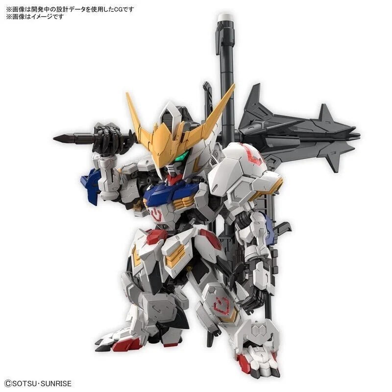 [BANDAI正品] MGSD 鐵血的孤兒 獵魔鋼彈 ASW-G-08 GUNDAM BARBATOS 巴巴托斯-細節圖9