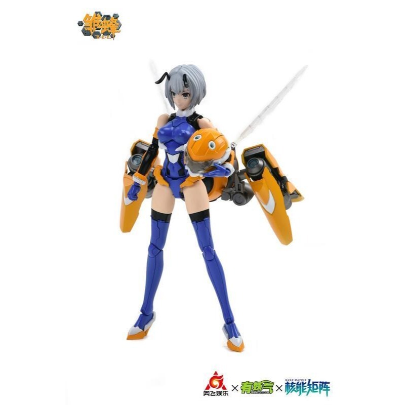 *特價*核能矩陣 NUKE MATRIX 1/12 雛蜂 B.E.E. 琉璃 初期尖兵 武裝戰姬 機甲少女 軍武娘-細節圖2