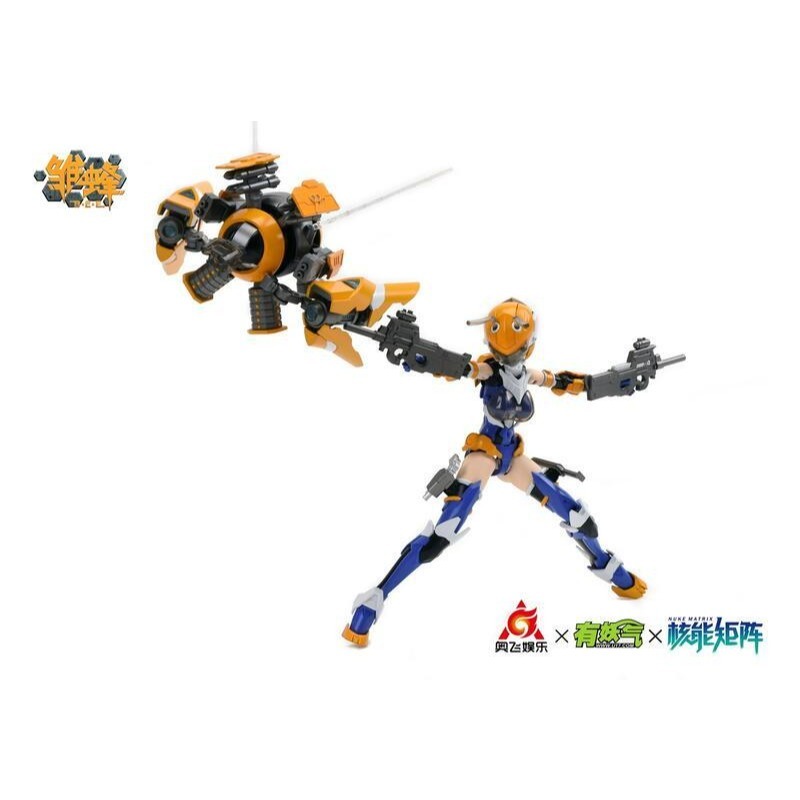 *特價*核能矩陣 NUKE MATRIX 1/12 雛蜂 B.E.E. 琉璃 初期尖兵 武裝戰姬 機甲少女 軍武娘-細節圖4