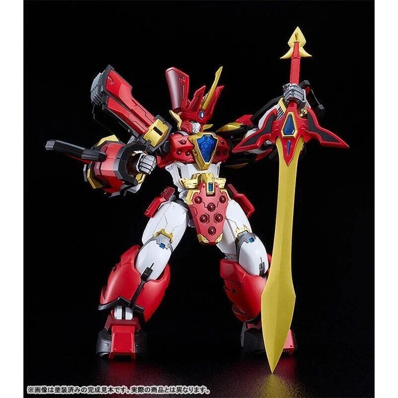 *現貨*好微笑 GSC 代理版 MODEROID 魔動王 無敵火王 King’s Style 組裝模型-細節圖4