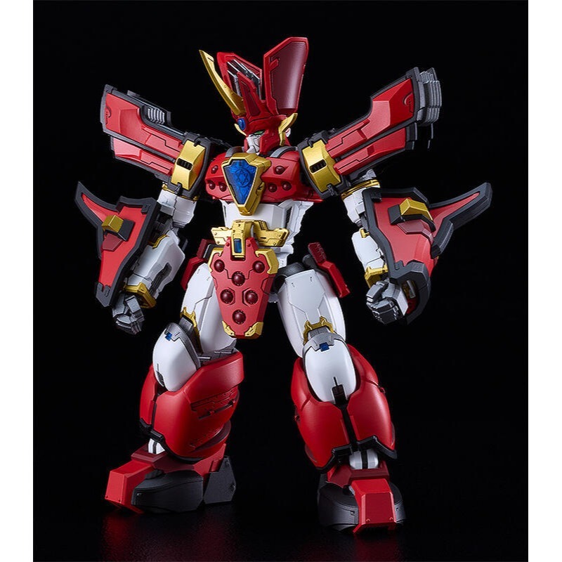 *現貨*好微笑 GSC 代理版 MODEROID 魔動王 無敵火王 King’s Style 組裝模型-細節圖7