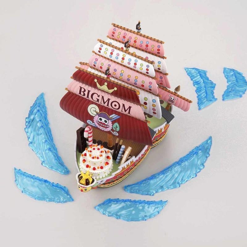 [BANDAI正品有銀標紙證] 航海王-13 四皇 BIG MOM 大媽海賊船 歌唱號 海賊王 偉大之船 偉大船艦-細節圖8