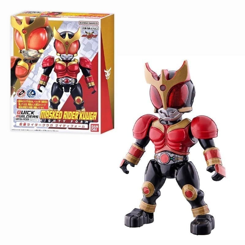 [BANDAI正品]QUICK BUILDERS系列 假面騎士 空我 MASKED RIDER KUUGA 簡易組裝模型-細節圖4