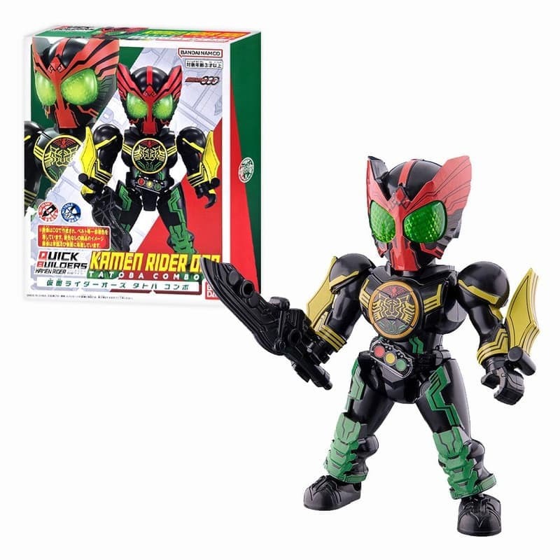 [BANDAI正品]QUICK BUILDERS系列 假面騎士 KAMEN RIDER OOO 簡易組裝模型-細節圖4