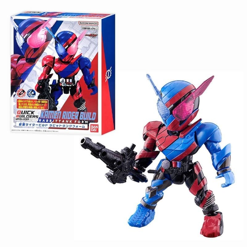 [BANDAI正品]QUICK BUILDERS系列 假面騎士 KAMEN RIDER BUILD 簡易組裝模型-細節圖5