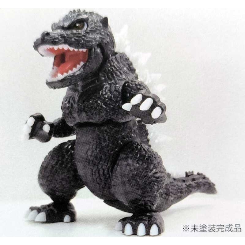 FUJIMI 富士美 代理版 Chibimaru NO.1 哥吉拉 Q版 免膠水.免上色 組裝模型-細節圖2