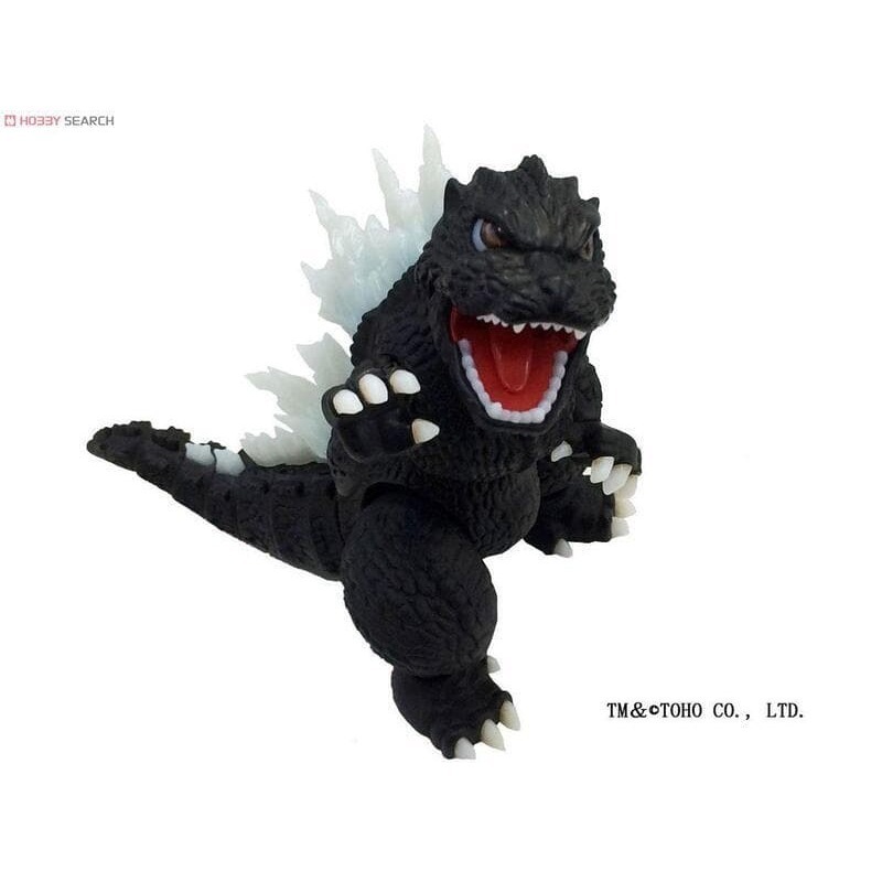 FUJIMI 富士美 代理版 Chibimaru NO.1 哥吉拉 Q版 免膠水.免上色 組裝模型-細節圖6