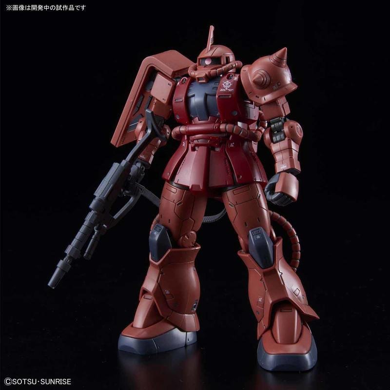 [BANDAI正品] HGTO 024 THE ORIGIN 1/144  HG 夏亞專用薩克Ⅱ 紅色彗星Ver.-細節圖4