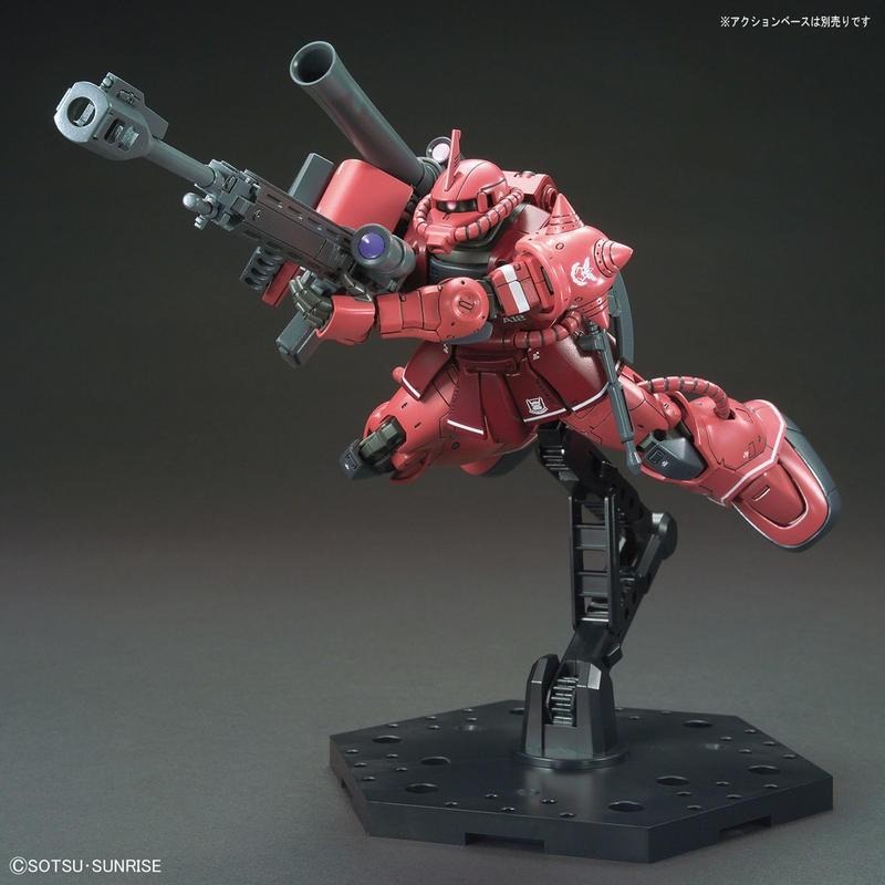 [BANDAI正品] HGTO 024 THE ORIGIN 1/144  HG 夏亞專用薩克Ⅱ 紅色彗星Ver.-細節圖7