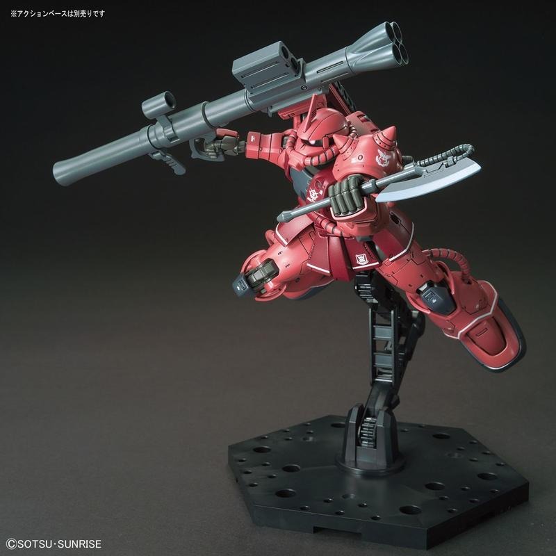 [BANDAI正品] HGTO 024 THE ORIGIN 1/144  HG 夏亞專用薩克Ⅱ 紅色彗星Ver.-細節圖9