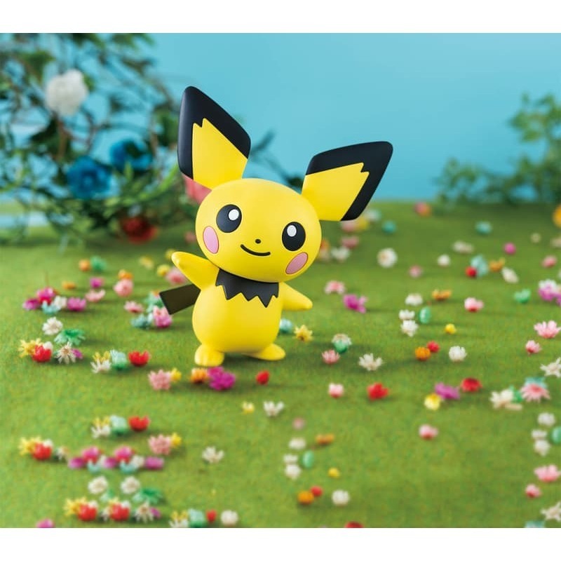 [BANDAI正品有銀標紙證] 寶可夢 快組版 24 皮丘 神奇寶貝 POKEPLA收藏集 模型收藏-細節圖7