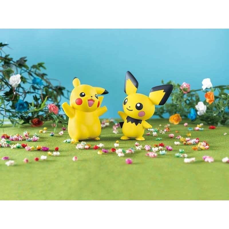 [BANDAI正品有銀標紙證] 寶可夢 快組版 24 皮丘 神奇寶貝 POKEPLA收藏集 模型收藏-細節圖8