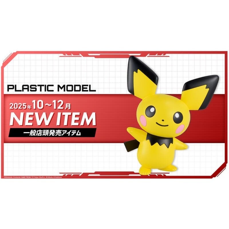 [BANDAI正品有銀標紙證] 寶可夢 快組版 24 皮丘 神奇寶貝 POKEPLA收藏集 模型收藏-細節圖9