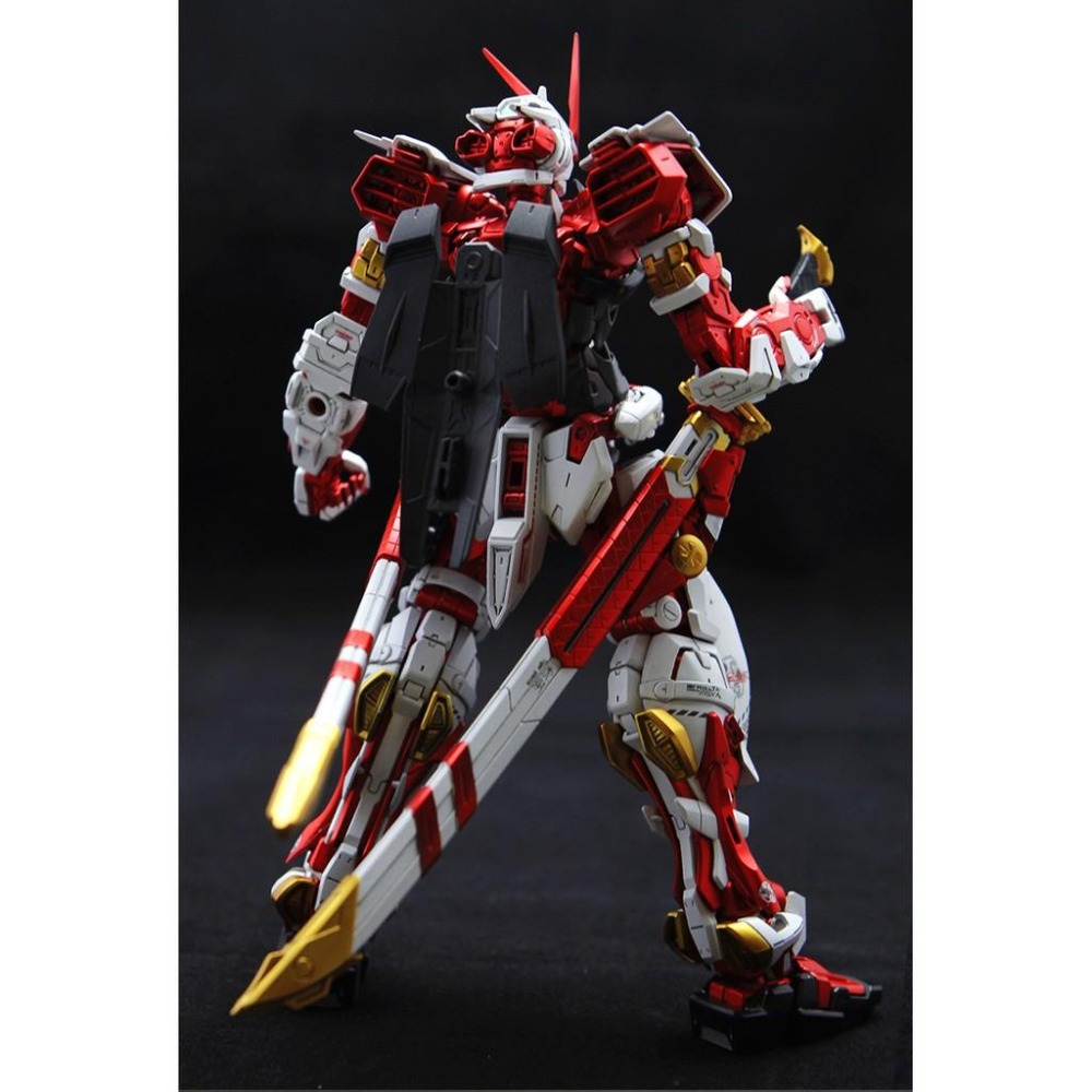 [BANDAI正品] MG 1/100 紅異端 鋼彈 紅色異端 GUNDAM ASTRAY RED FRAME-細節圖2