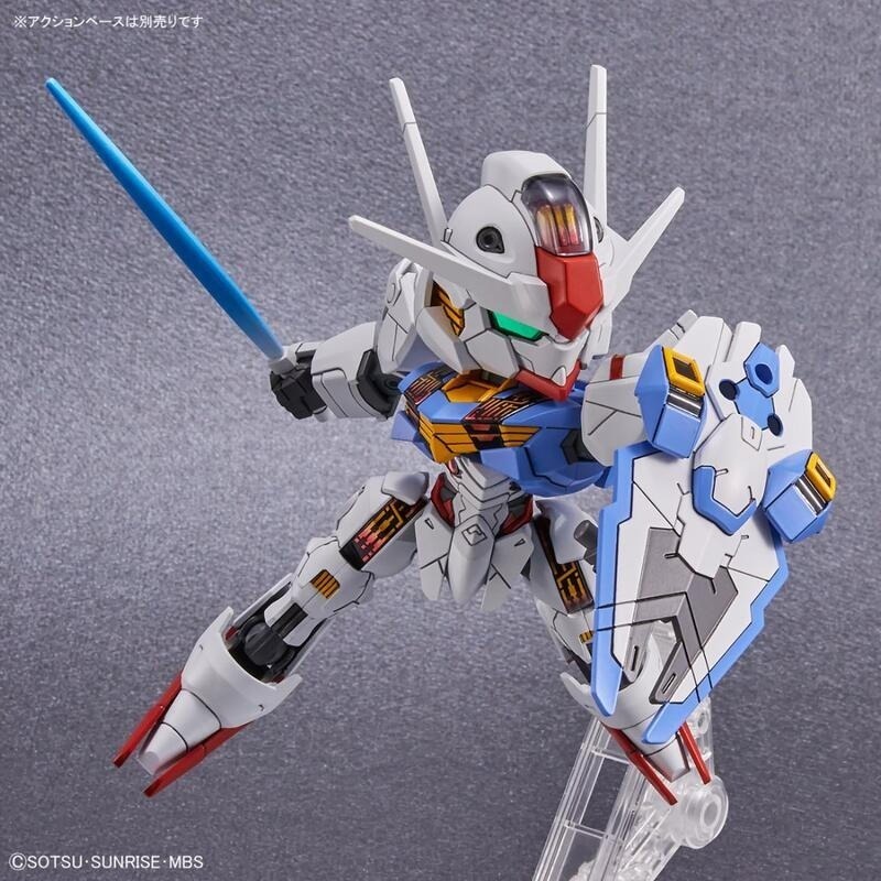 [BANDAI正品]SDEX 019 SD EX-STANDARD 水星的魔女 風靈鋼彈 GUNDAM AERIA-細節圖5