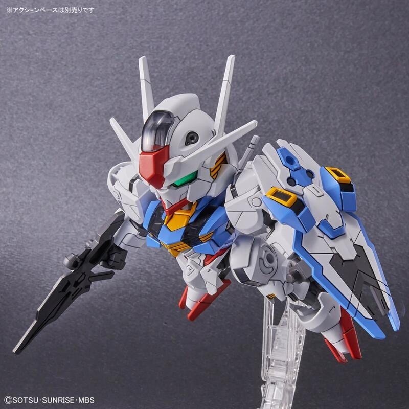 [BANDAI正品]SDEX 019 SD EX-STANDARD 水星的魔女 風靈鋼彈 GUNDAM AERIA-細節圖6