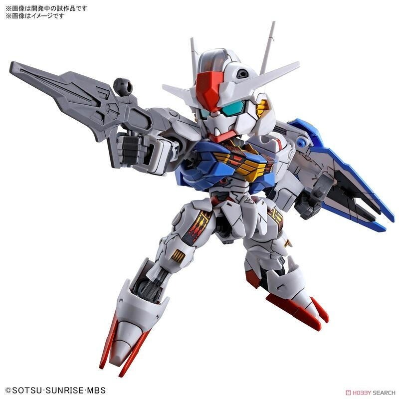 [BANDAI正品]SDEX 019 SD EX-STANDARD 水星的魔女 風靈鋼彈 GUNDAM AERIA-細節圖8
