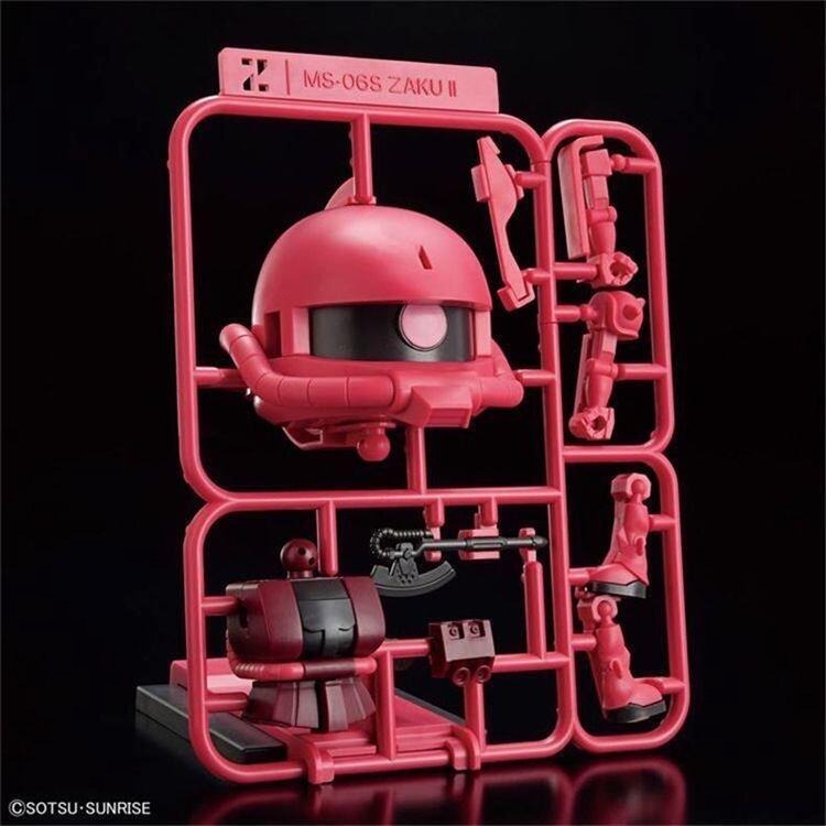 [BANDAI正品]1/1 夏亞薩克君DX套組（附框架Ver.重現零件） 簡易組裝-細節圖6