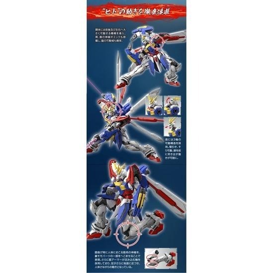 *特價*[BANDAI正品] 1/144 RG 37 神威鋼彈 GOD GUNDAM 神鋼彈 機動武鬥傳G-細節圖6