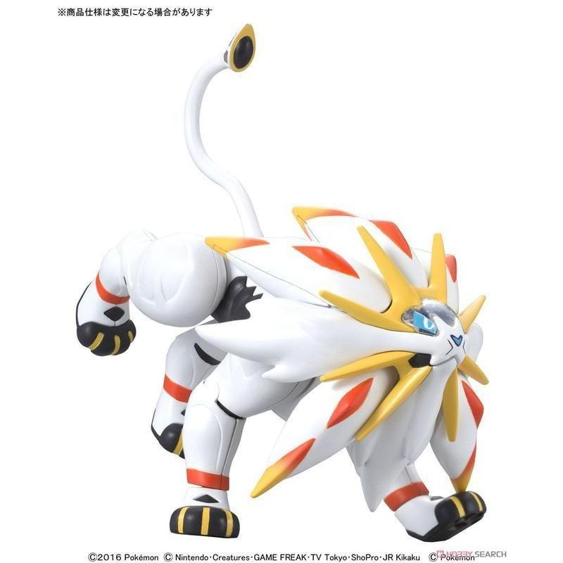 [BANDAI正品有銀標紙證]寶可夢 39 神獸 索爾迦雷歐 太陽&月亮 Pokémon PLAMO 收藏集 神奇寶貝-細節圖5