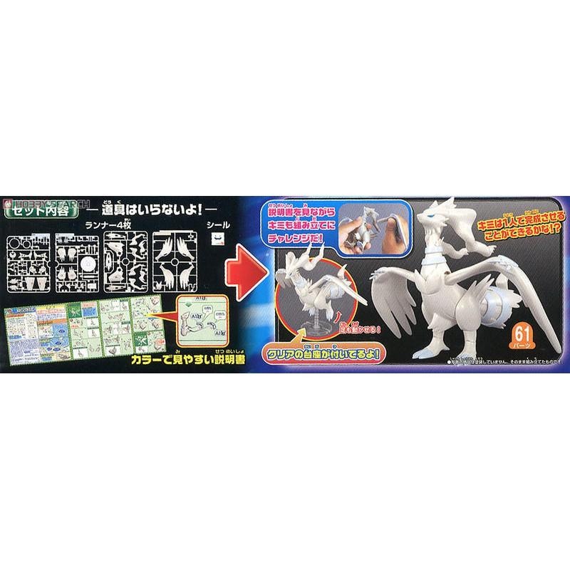 [BANDAI正品有銀標紙證] 寶可夢 13 雷希拉姆 Pokémon PLAMO 收藏集 神奇寶貝 模型收藏-細節圖6