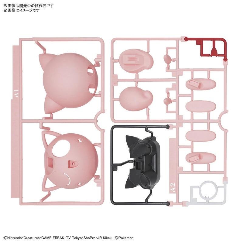 *不挑盒況*[BANDAI正品有銀標紙證] 寶可夢 快組版 09 胖丁 神奇寶貝 POKEPLA收藏集-細節圖5