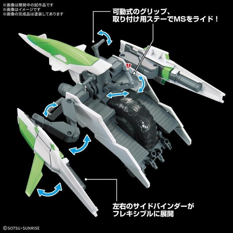 [BANDAI正品]HG 1/144 配件套組 16 鋼彈模型 流星機動艇-細節圖3