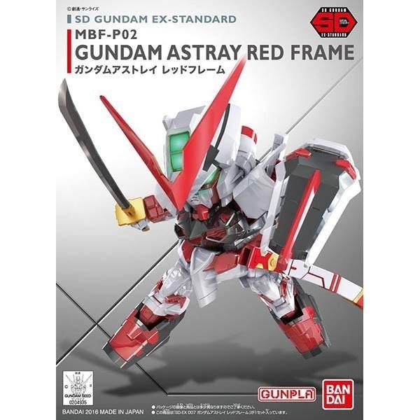 [BANDAI正品] SDEX 007 SD EX-STANDARD 異端鋼彈紅色機 紅異端 紅色異端-細節圖8