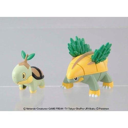 [BANDAI正品有銀標紙證] 寶可夢 08 草苗龜 樹林龜 土台龜進化套組 神奇寶貝 POKEPLA收藏集 模型收藏-細節圖4