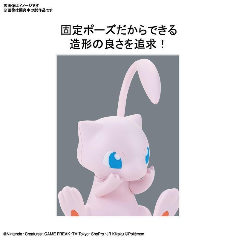 [BANDAI正品有銀標紙證] 寶可夢 快組版 02 夢幻 神奇寶貝 POKEPLA收藏集-細節圖5