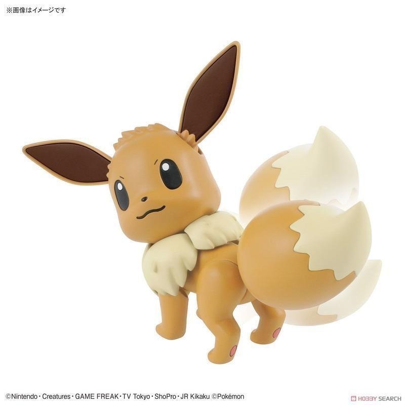 [BANDAI正品有銀標紙證]寶可夢 42 伊布 Pokémon PLAMO 收藏集 神奇寶貝 模型收藏-細節圖2