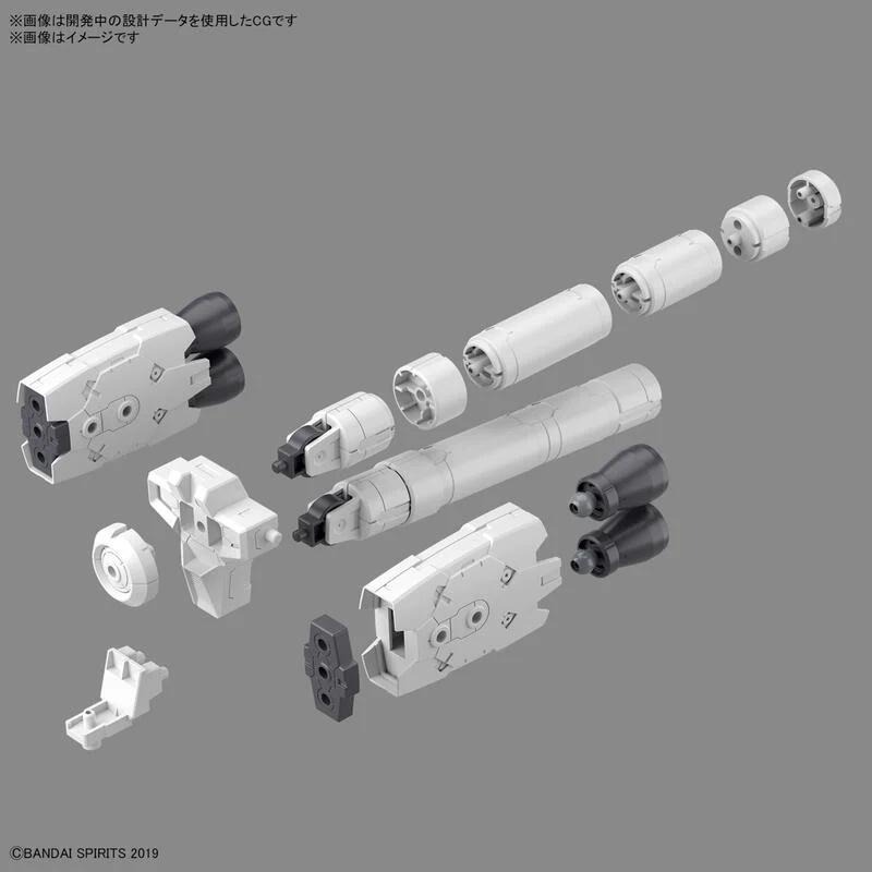 [BANDAI正品] 30MM W-21 1/144 配件套組10 (大型增裝燃料槽組件)-細節圖5