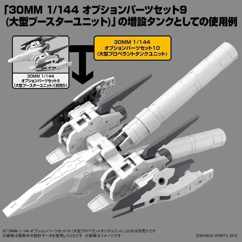 [BANDAI正品] 30MM W-21 1/144 配件套組10 (大型增裝燃料槽組件)-細節圖7