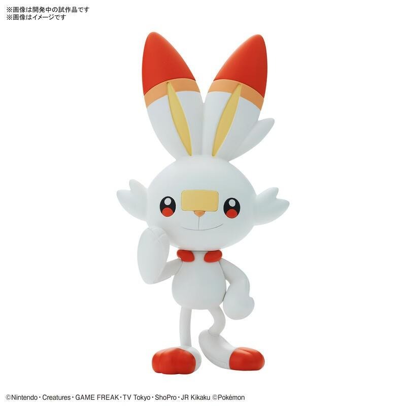 [BANDAI正品有銀標紙證] 寶可夢 快組版 05 炎兔兒 神奇寶貝 POKEPLA收藏集-細節圖8