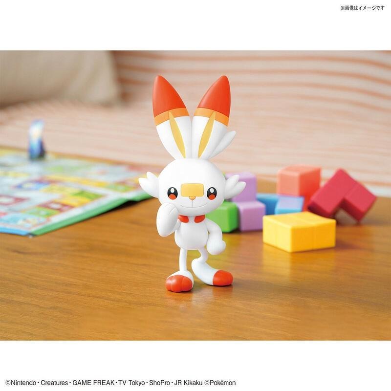 [BANDAI正品有銀標紙證] 寶可夢 快組版 05 炎兔兒 神奇寶貝 POKEPLA收藏集-細節圖9
