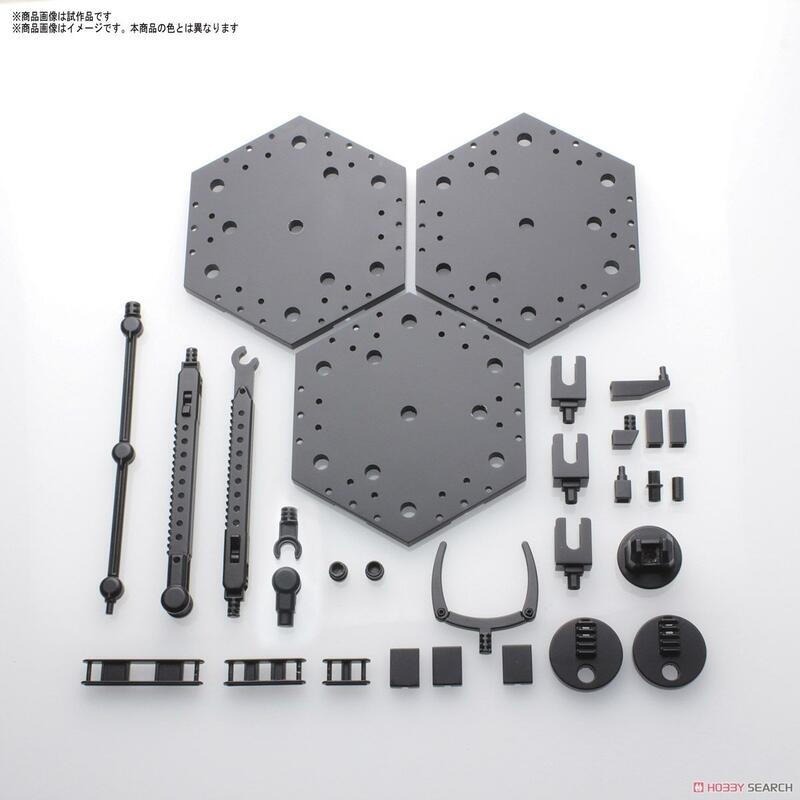 [BANDAI正品]1/100 1/144 RG HG MG RE新鋼彈專用腳架 Action Base 4支架-細節圖3