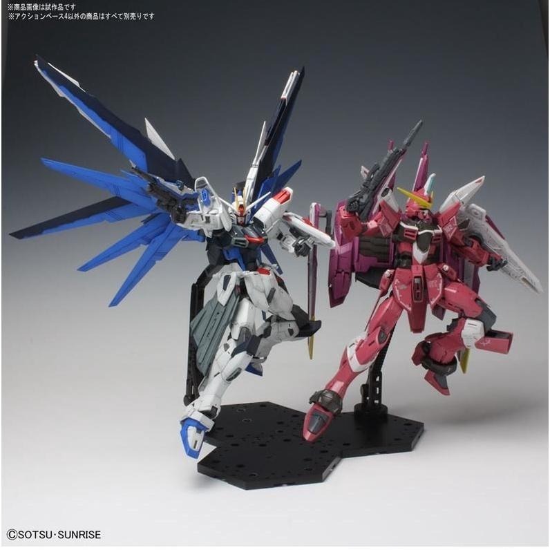 [BANDAI正品]1/100 1/144 RG HG MG RE新鋼彈專用腳架 Action Base 4支架-細節圖11