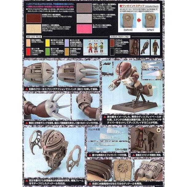 [BANDAI正品] MG 1/100 MSM-04 亞凱 ACGUY-細節圖8