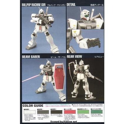 [BANDAI正品] HGUC 038 1/144 HG RGM-79D 寒帶型吉姆 GM COLD DISTRICTS-細節圖5