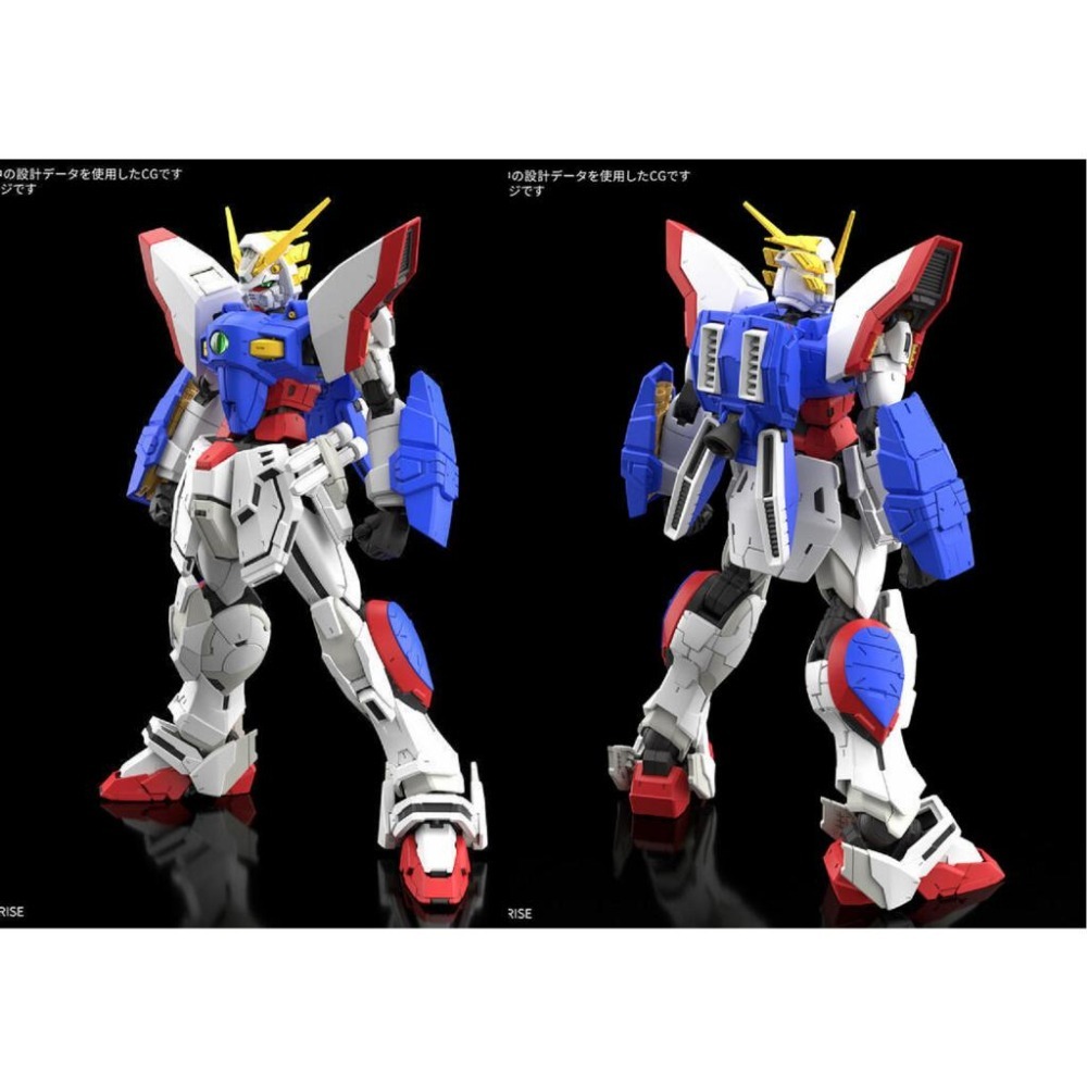 [BANDAI正品]1/144 RG 42 閃光鋼彈 機動武鬥傳G鋼彈 組裝模型-細節圖2
