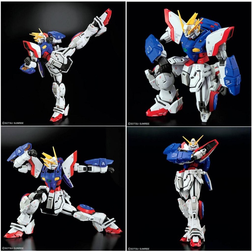 [BANDAI正品]1/144 RG 42 閃光鋼彈 機動武鬥傳G鋼彈 組裝模型-細節圖9