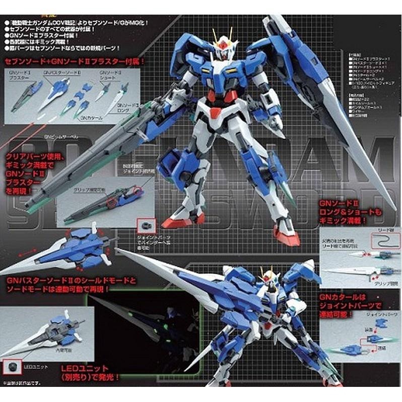 [BANDAI正品] MG 1/100 OO 00 七劍 能天使鋼彈 GUNDAM SEVEN SWORD/G-細節圖2