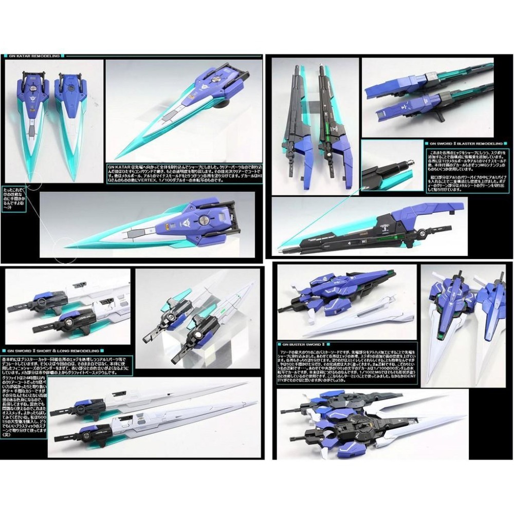 [BANDAI正品] MG 1/100 OO 00 七劍 能天使鋼彈 GUNDAM SEVEN SWORD/G-細節圖8