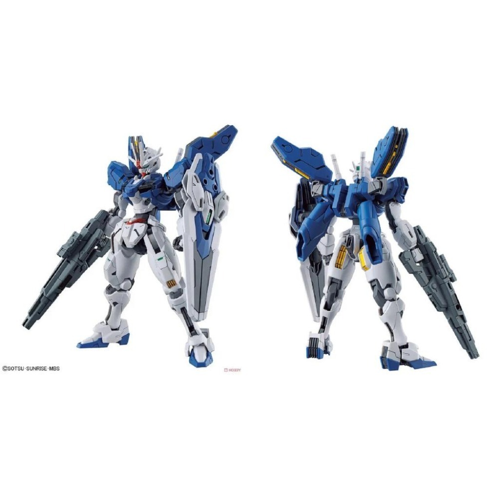 [BANDAI正品]水星的魔女 19 HG 1/144 風靈鋼彈 修改型 改修型 GUNDAM AERIAL 強化機-細節圖2